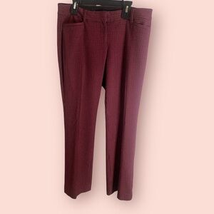 Express Columnist Barely Bootcut lowrise size 6S